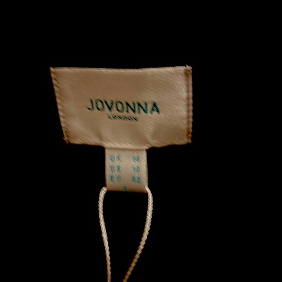 NWT-Jovonna London Roberta Navy sleeveless with pleated detail dress - Picture 6 of 6